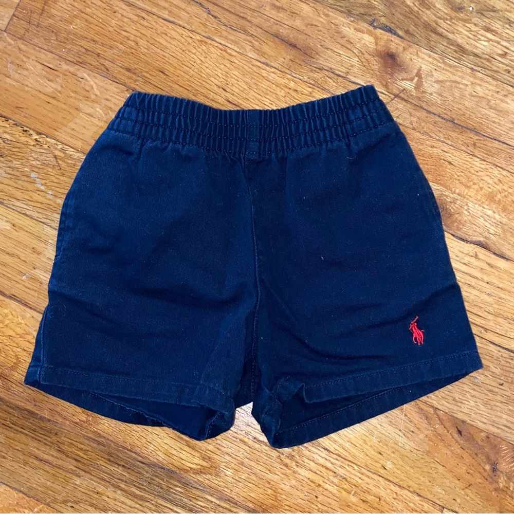 Baby Ralph Lauren Navy Blue Shorts Size 6 Months